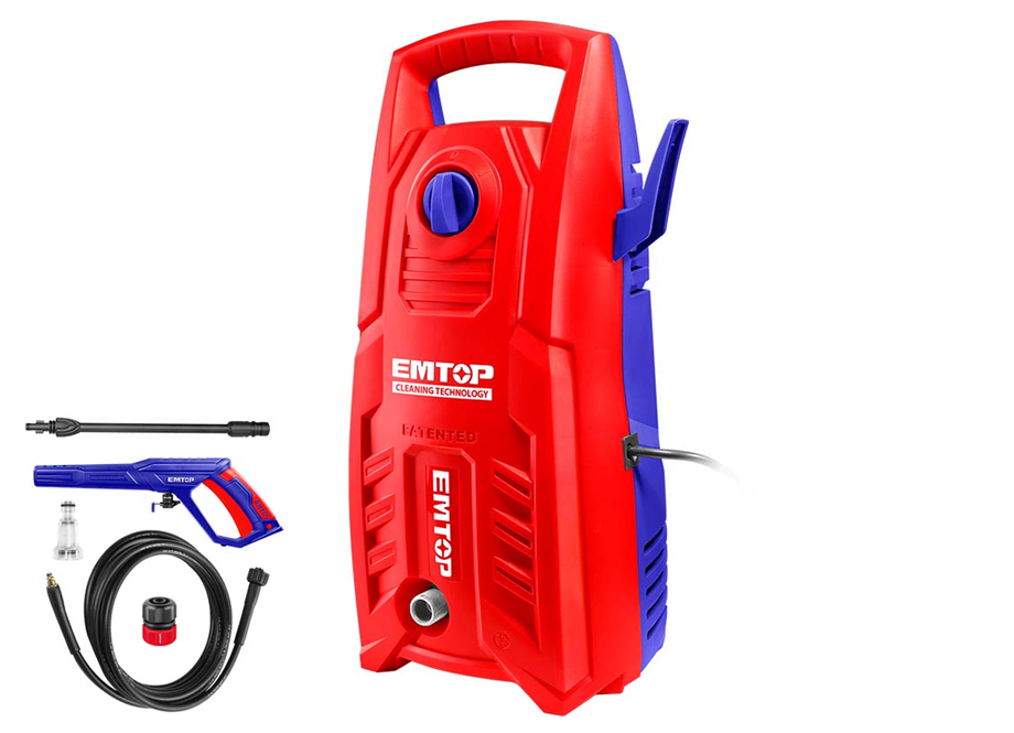 EMTOP EHPW1401 Hidrolimpiadora 1400W - 130BAR - 5.5L/min - Reymotor