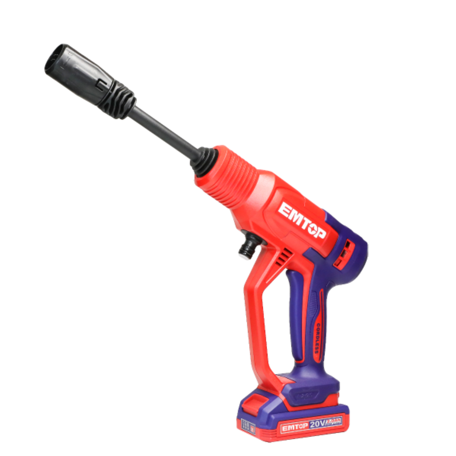 EMTOP ELPW2036 Hidrolimpiadora Bateria 20V - P20S (24.8bar - 2.8 L/min) (Batería Y Cargador NO Incluidos) - Imagen 2