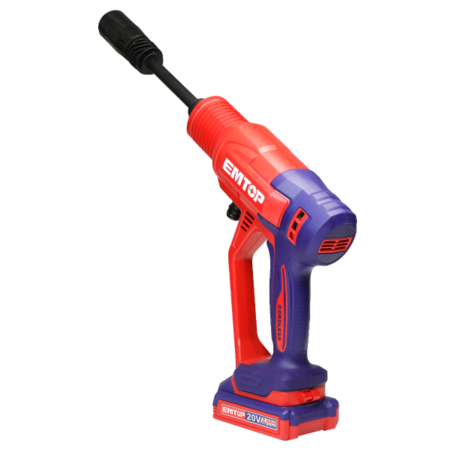 EMTOP ELPW2036 Hidrolimpiadora Bateria 20V - P20S (24.8bar - 2.8 L/min) (Batería Y Cargador NO Incluidos) - Imagen 4
