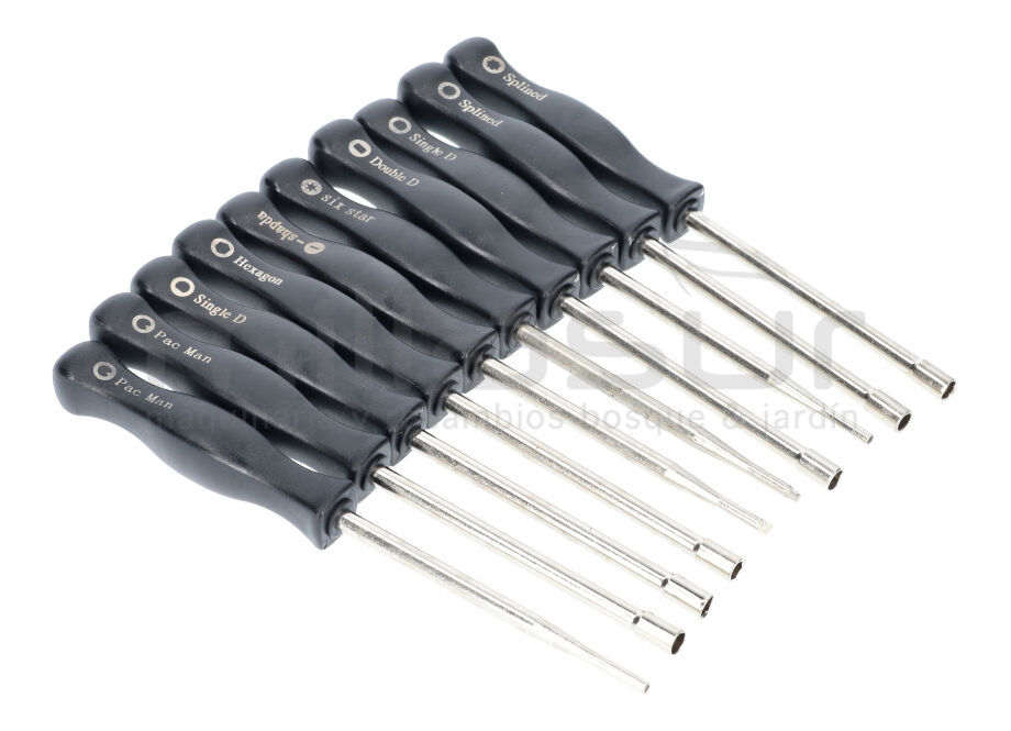 99-301 Kit 10 Llaves Regulacion Carburadores - Reymotor
