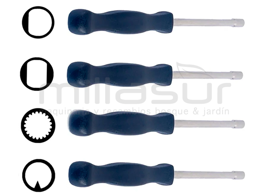 99-300 Kit 4 Llaves Regulacion Carburadores - Reymotor