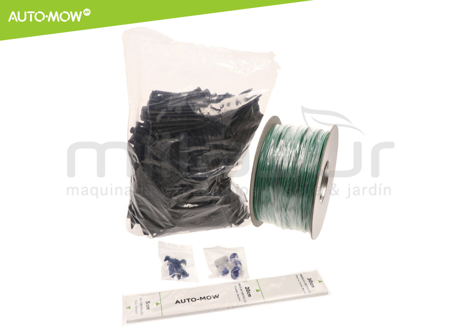 AUTO-MOW 99-3657 Kit Instalación Cable Perimetro Robot Cortac. 250m - Reymotor