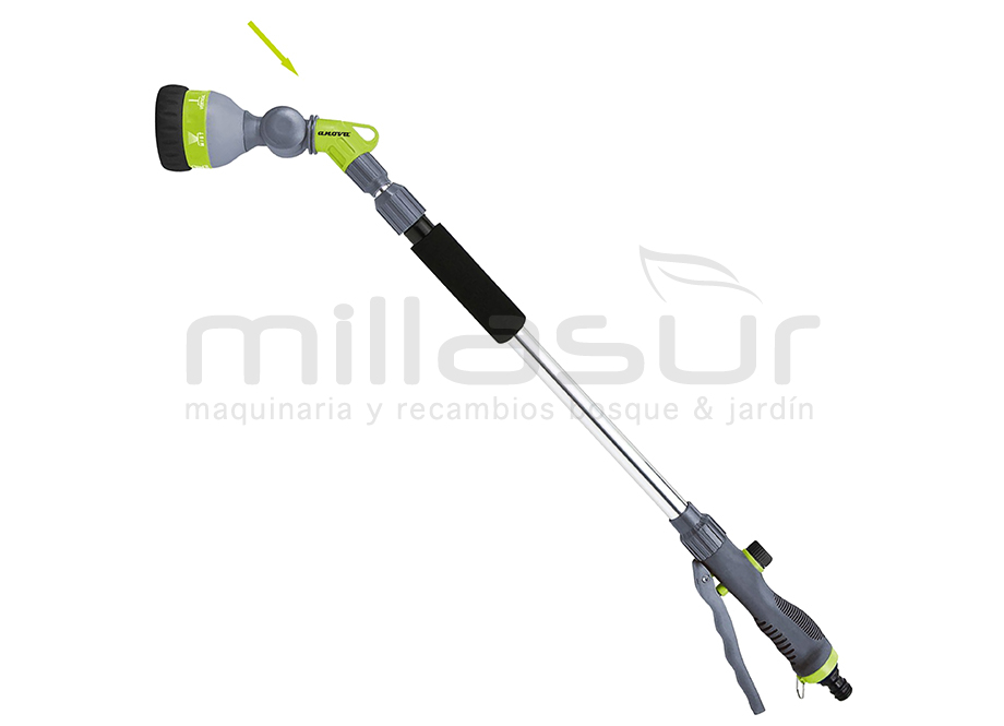 99-450 Lanza Telescopica Y Pistola Con Cabezal Ajustable Para Riego - Reymotor