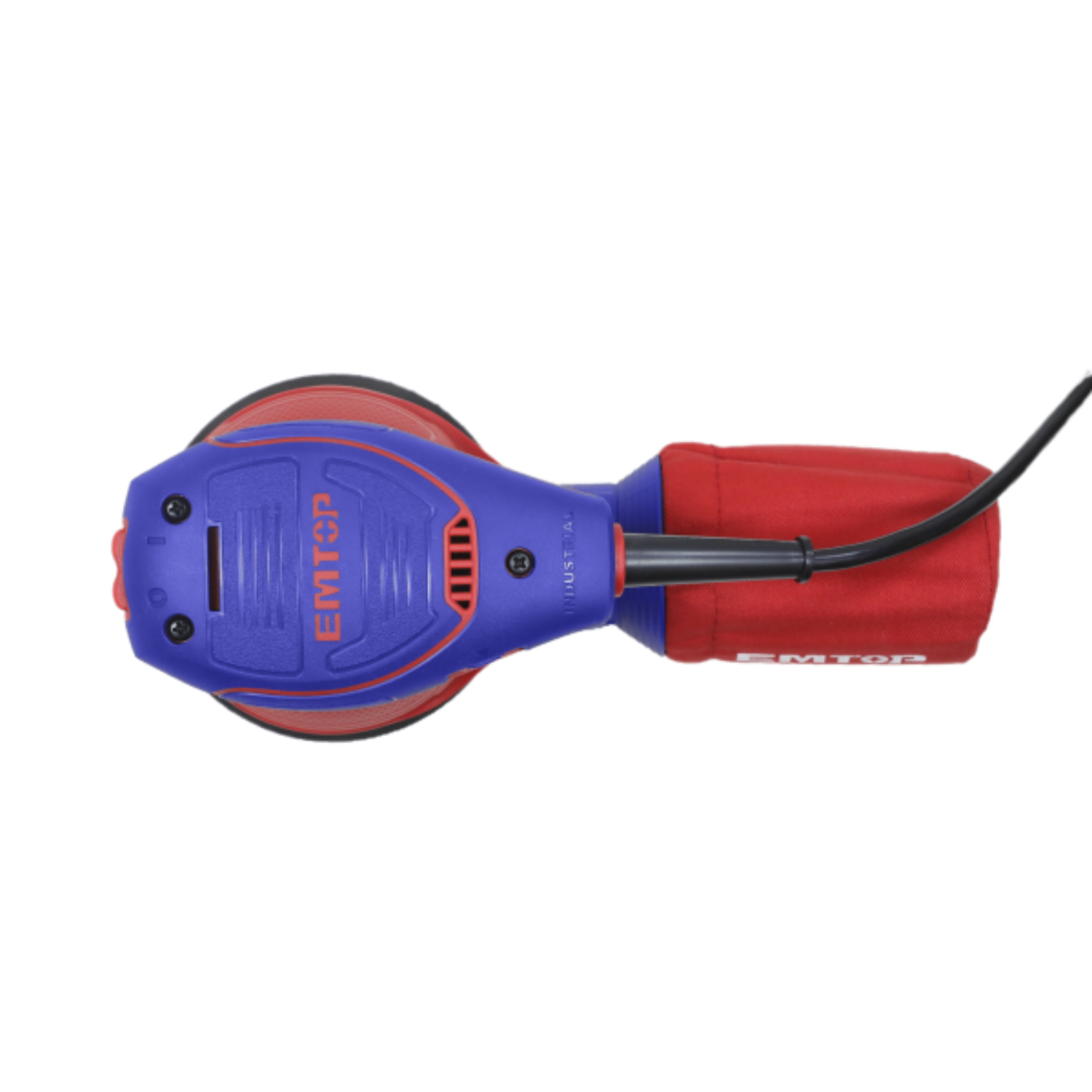 EMTOP EFSR23206 Lijadora Roto Orbital Electrica 320W 125MM - Base Velcro (Incluye 5 Lijas) - Imagen 3