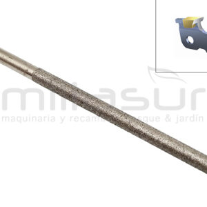 Lima diamantada redonda 5 mm - apta para cadenas Widia - Reymotor