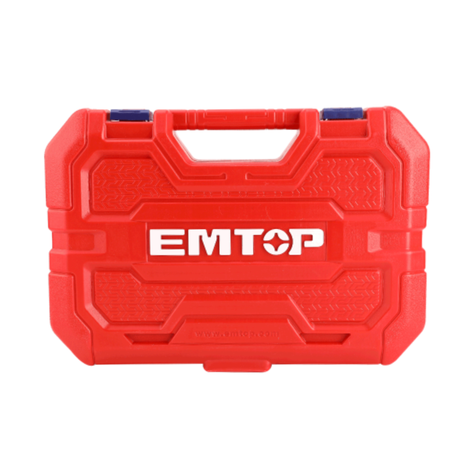 EMTOP ESKT12281 Maletin 28 Piezas 1/2" Cr-v (Incluye Vasos 10-32,CARRACA Y Extensiones) - Imagen 3