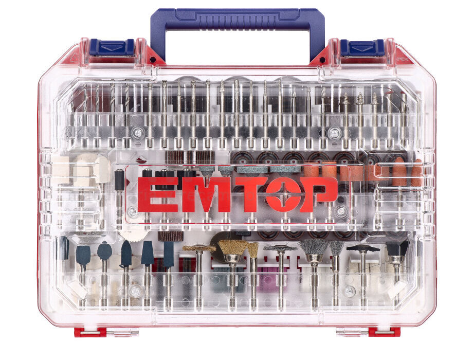 EMTOP EAKMG4208 Maletin Accesorios Para Multidrill (420 Pcs) - Reymotor