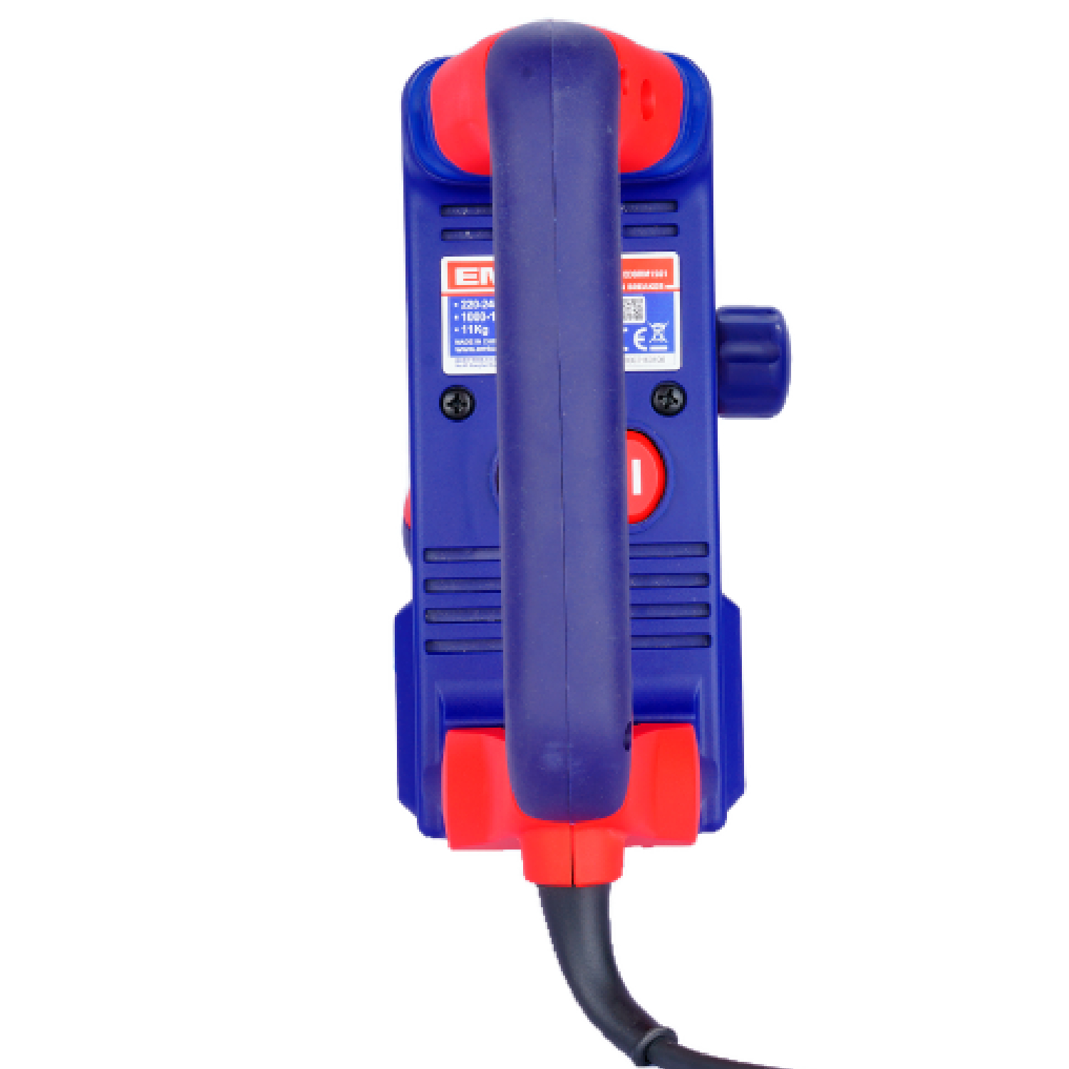EMTOP EDBRM1501 Martillo Demolicion 1500W 6-25J (Tipo Sds Max - Antivibracion - 2 Cinceles - Con Maletin) - Imagen 4
