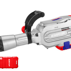 EMTOP EDBRH1701 Martillo Demolicion 1700W 45J (Tipo Hex - 2 Cinceles - Con Maletin) - Reymotor