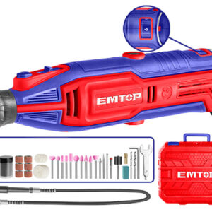 EMTOP EMGK1301 Mini Amoladora 130W 3.2MM (Incluye Eje Flexible