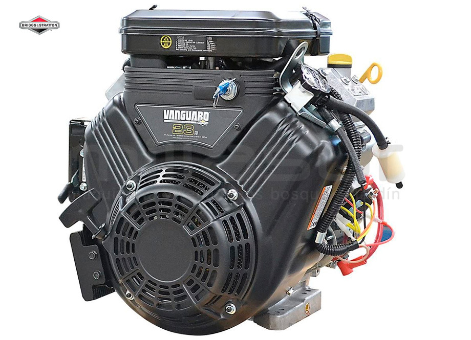 BRIGGS & STRATTON 3864470451B5CE0001 Motor Vanguard 23HP V Twin Ohv (Ø25.4 x 76) Reemplaza A 3864470114B5HH1001 - Reymotor