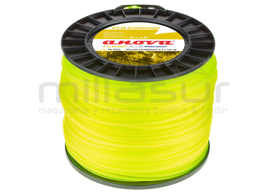 Nylon cuadrado ANOVA Flash bobina 3.3 x 181 - Referencia 55-1653
