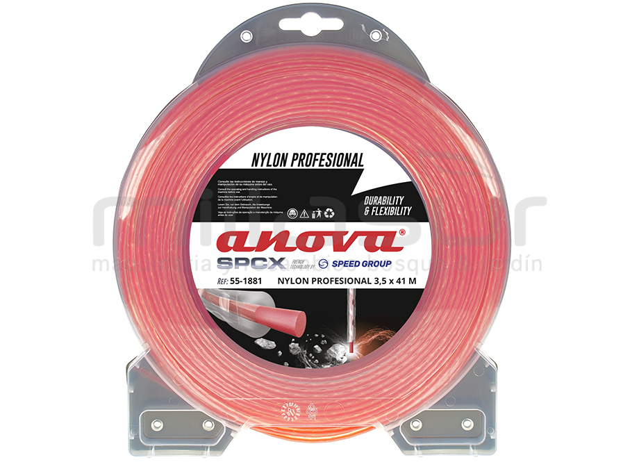 Nylon profesional SPCX ANOVA dispenser 3.5 x 41 - Referencia 55-1881