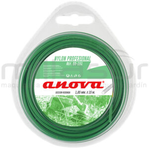 Nylon redondo ANOVA blister 1.65x15 - Referencia 55-151