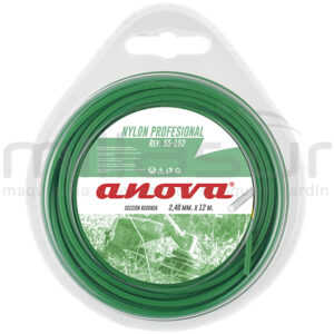 Nylon redondo ANOVA blister 2.40x12 - Referencia 55-152