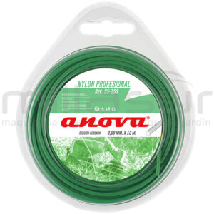 Nylon redondo ANOVA blister 3x12 - Referencia 55-153