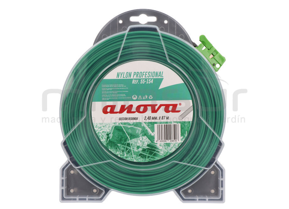 Nylon redondo ANOVA dispenser 2.40 x 87 - Referencia 55-154