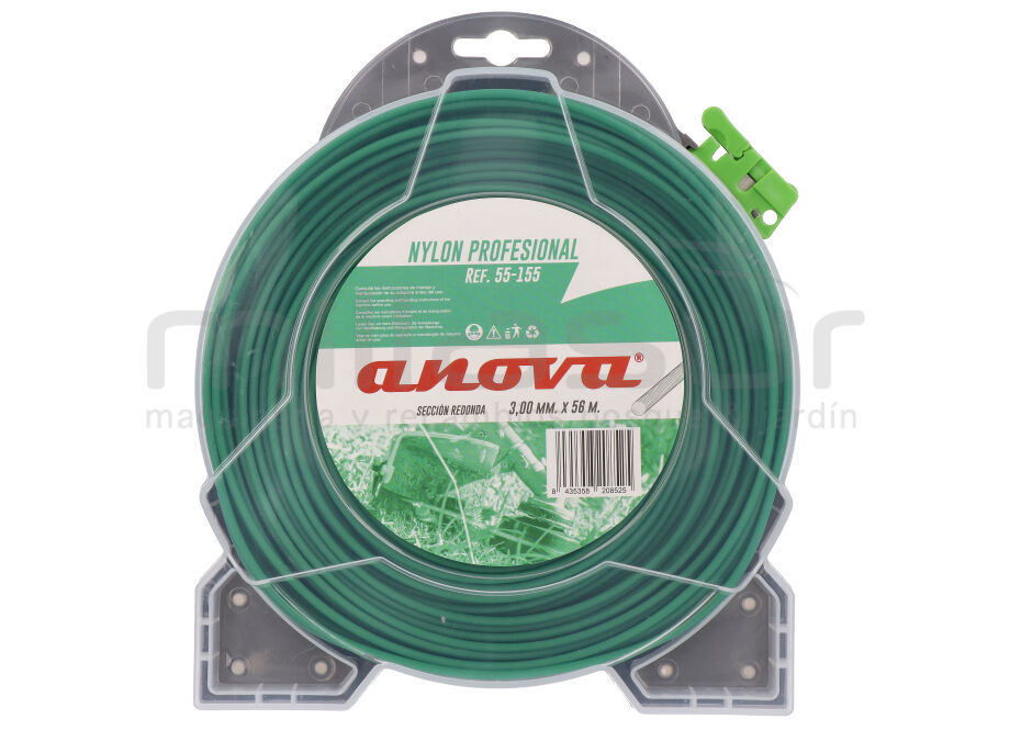 Nylon redondo ANOVA dispenser 3 x 56 - Referencia 55-155