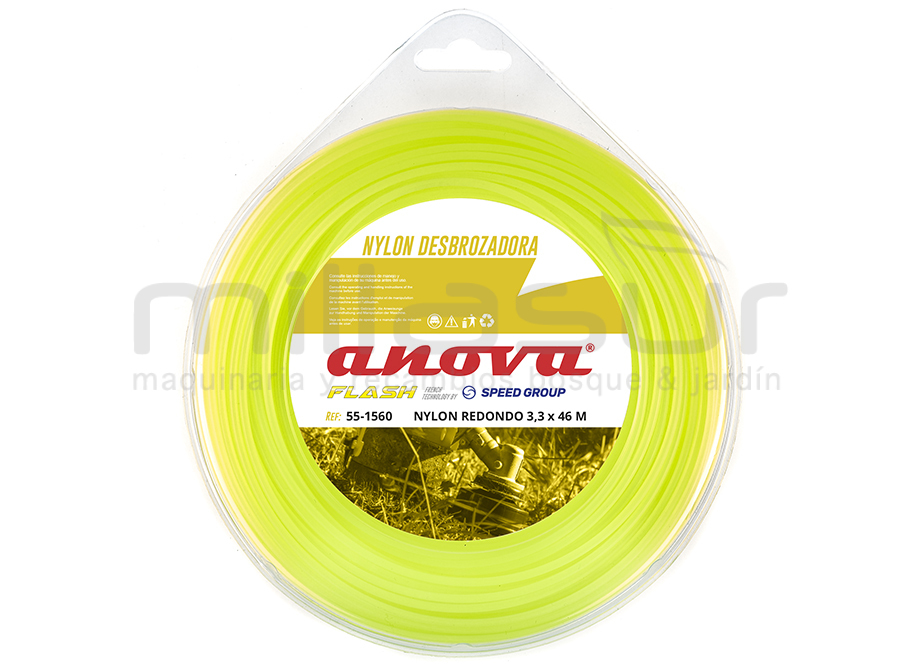 Nylon redondo ANOVA Flash blister 3.3 x 46 - Referencia 55-1560