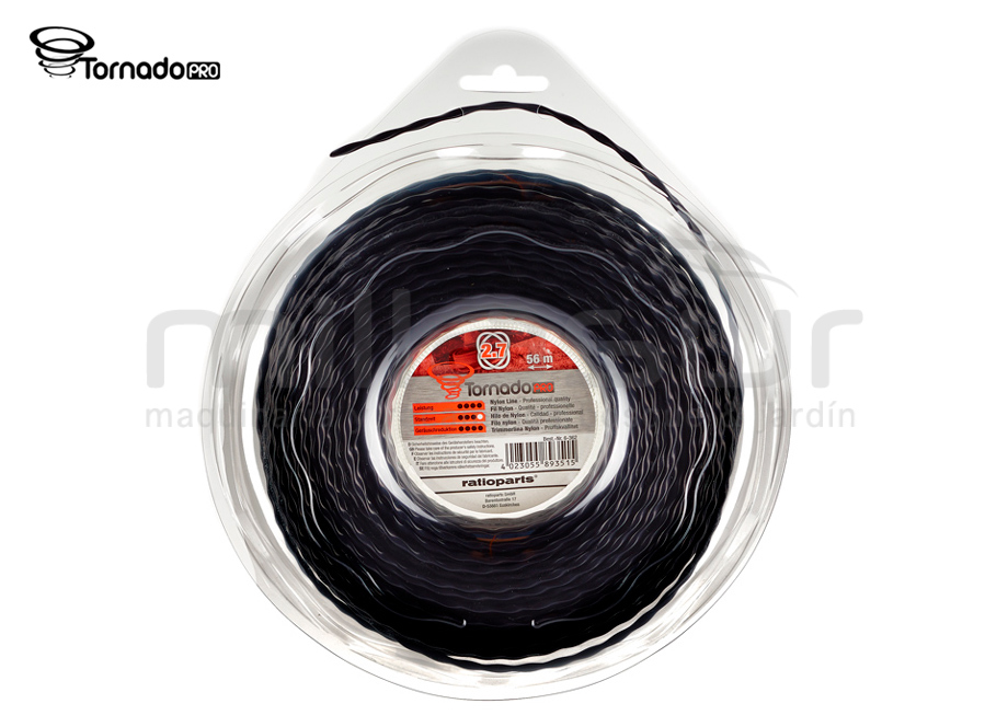 Nylon tornado 2.70 x 56 m ( antirruido-copolímero) - Referencia 55-186