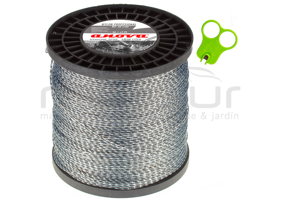 Nylon ANOVA Cyclone bajo ruido bobina 5kg 4