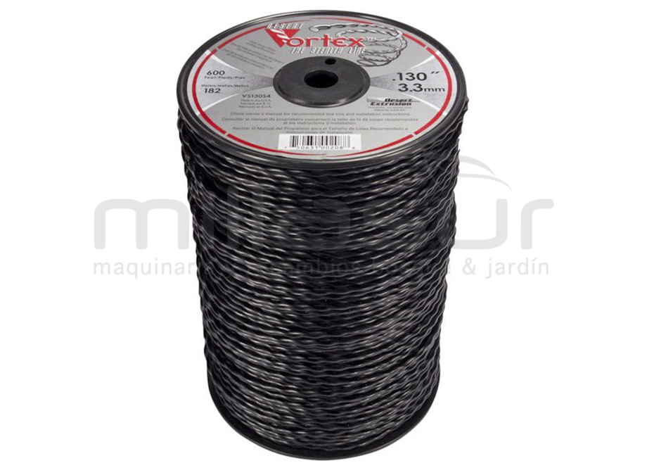 Nylon Vortex bobina 3.30 x 183 m (antirruido-copolímero) - Referencia 55-1461