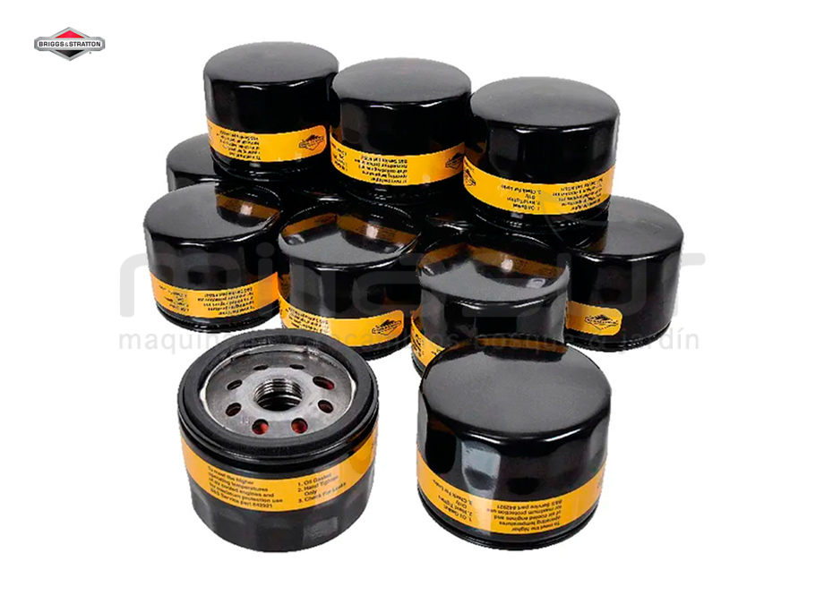 BRIGGS & STRATTON 4237 Pack 12 X 842921 Filtro DE Aceite - Reymotor