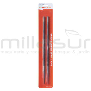 Blister 2 limas afilado cadena ANOVA 4.8mm - 3/16" - Reymotor