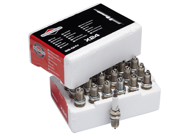 BRIGGS & STRATTON 992340 Pack 24 Bujias Cuello Largo BS Ohv - Reymotor