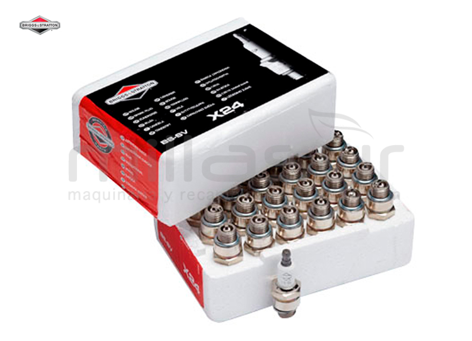 BRIGGS & STRATTON 992301C Pack 24 Unidades Bujia BS SV CU - Reymotor