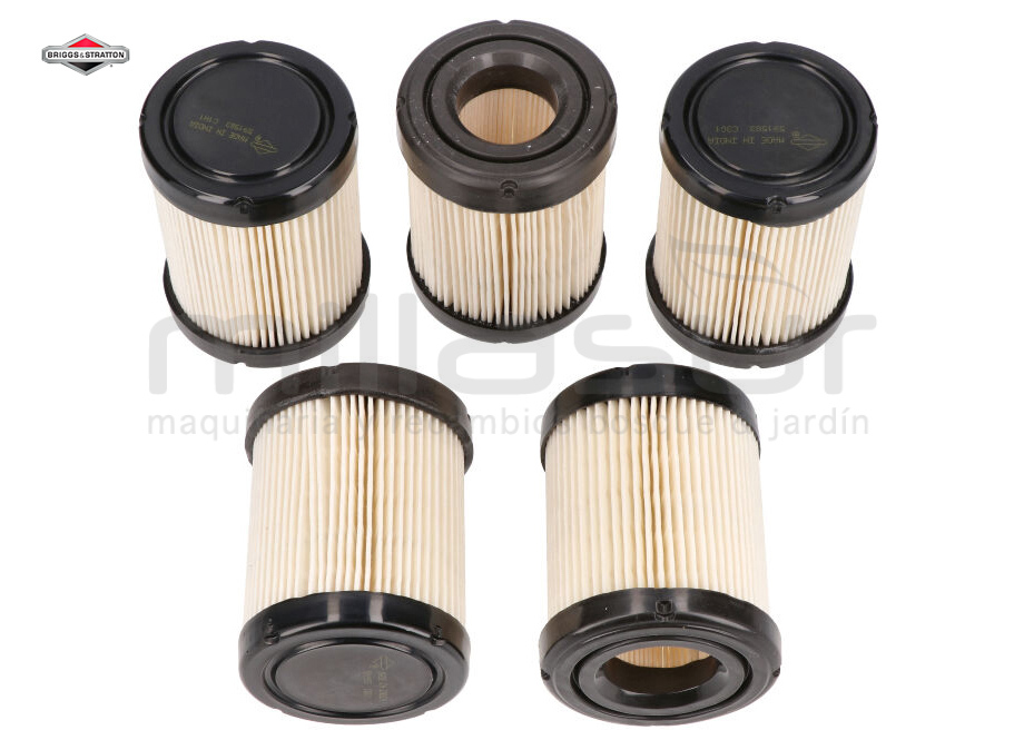 BRIGGS & STRATTON 4269 Pack 5 X 591583 Filtros - Reymotor