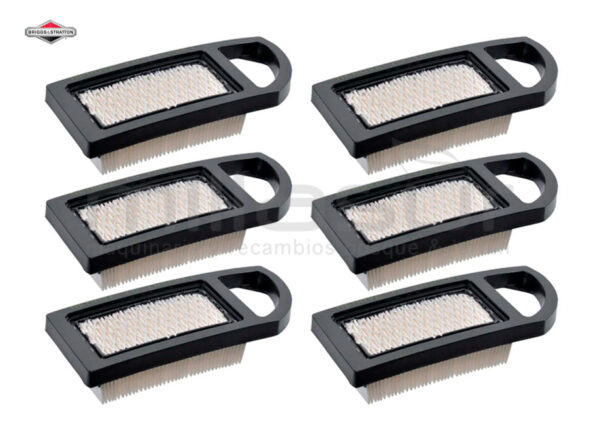 BRIGGS & STRATTON 4213 Pack 6 X 794421 Filtro DE Aire - Reymotor