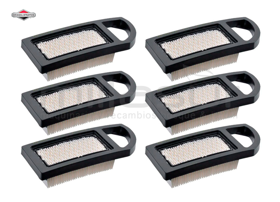 BRIGGS & STRATTON 4213 Pack 6 X 794421 Filtro DE Aire - Reymotor