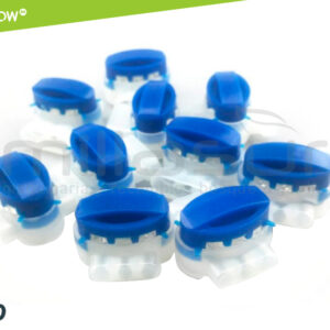 AUTO-MOW 99-5601 Pack DE 100 Conectores Derivadores - 3 Conexiones - Reymotor