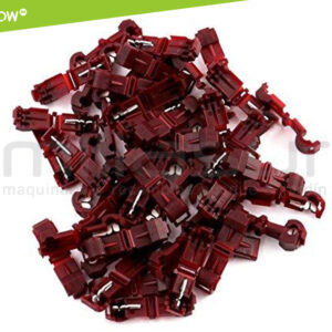 AUTO-MOW 99-5609 Pack DE 100 Conectores Rojos Cable Perimetral A Base Robot Cortacesped - Reymotor