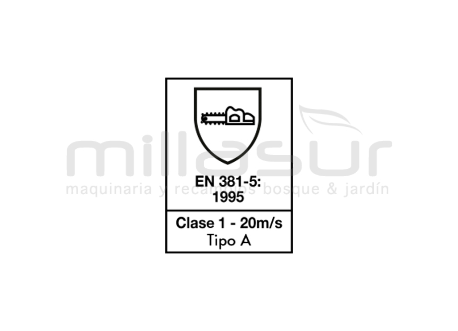 99-6303 Pantalon Anticorte Eco Flex Class 1 Talla L - Imagen 2