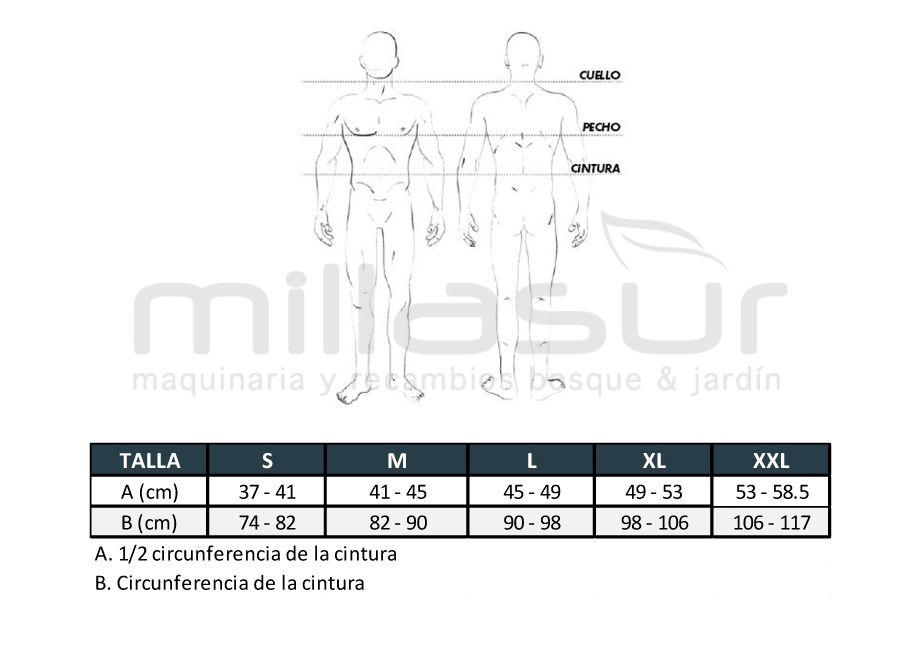 99-6603 Pantalon Desbroce Talla L - Imagen 6