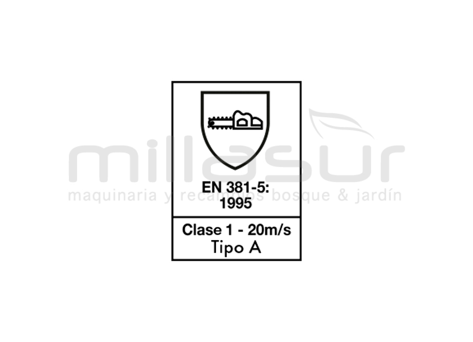 99-6213 Peto Anticorte Base Pro CLASS1 Talla L - Imagen 7