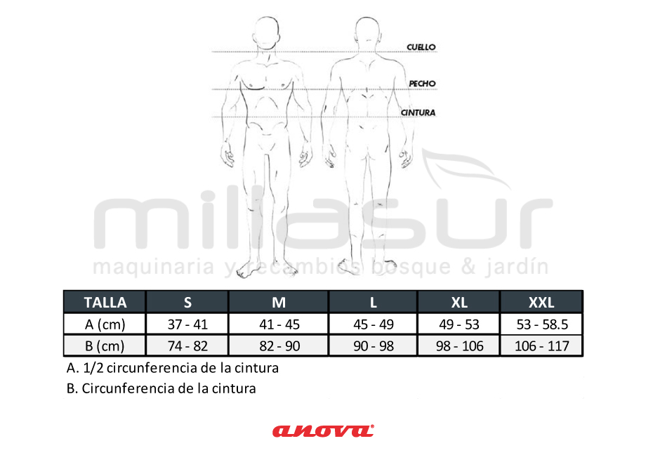 99-6212 Peto Anticorte Base Pro CLASS1 Talla m - Imagen 8