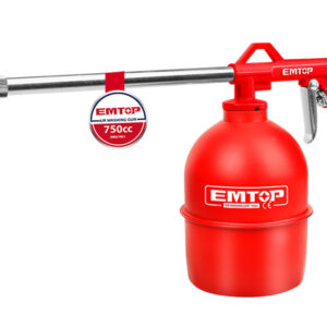 EMTOP EASGW10011 Pistola Petroleado 0.75L 215MM Para Compresor - Reymotor