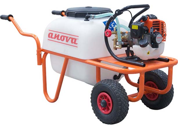 ANOVA PC50-2 Carretilla Pulverizador 50L Bomba 2T 26cc - Reymotor