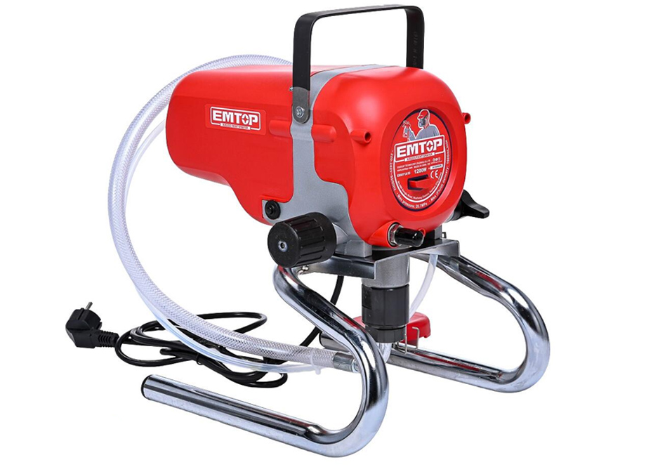EMTOP EMAY1A10 Pulverizador DE Pintura " Airless " 1200W 1600ML/M - Imagen 2