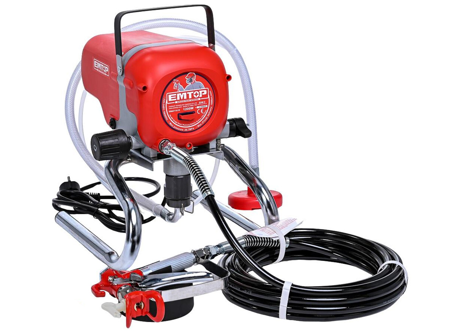 EMTOP EMAY1A10 Pulverizador DE Pintura " Airless " 1200W 1600ML/M - Imagen 3