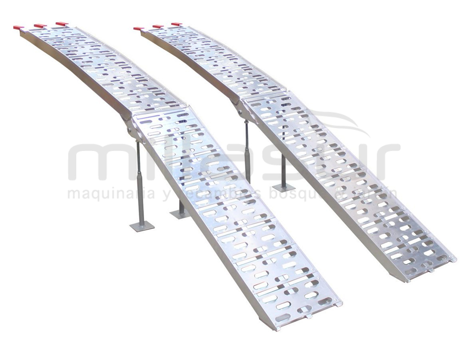 99-5314 Rampas Aluminio Plegables Curvas 2260 X 300 ( Hasta 1360 KGS./JUEGO) - Reymotor
