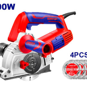 EMTOP EMCR15001 Ranuradora DE Pared - Rozador - Perforadora 1500W - 125MM M14 - Reymotor