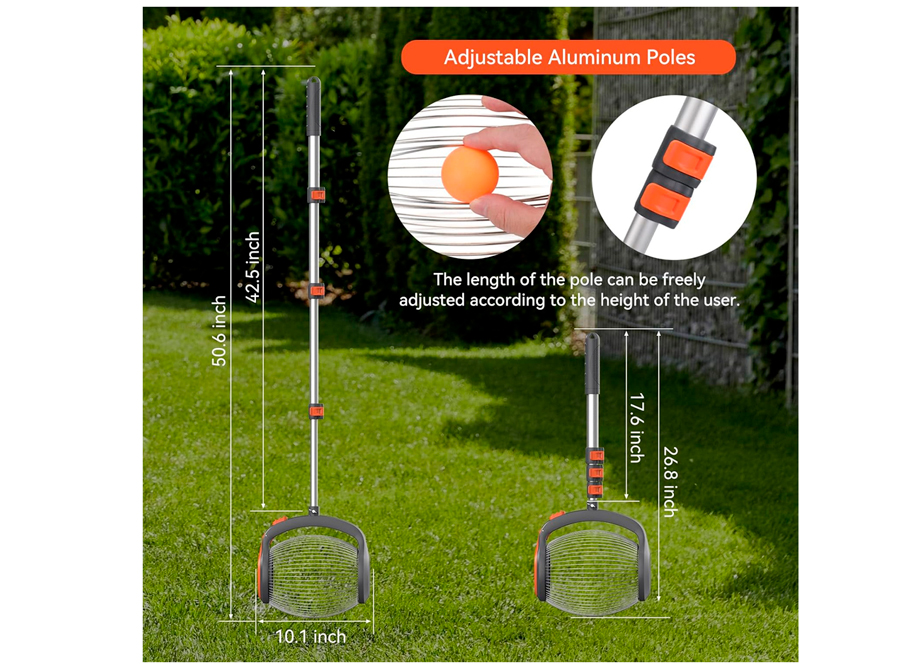 99-5396 Recogedor Manual Para Frutos EN Suelo - Telescópico 60-135 cm - Imagen 2