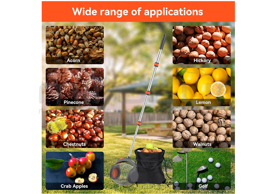 99-5396 Recogedor Manual Para Frutos EN Suelo - Telescópico 60-135 cm - Imagen 5