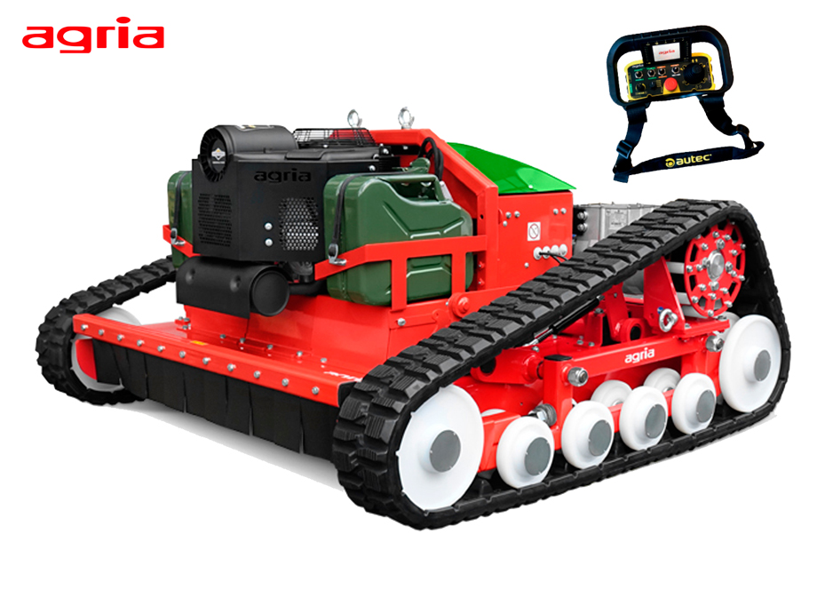 AGRIA RS9600-112N Robot Segador Taludes A Control Remoto B&s 8270 Series - 24.3HP - 112CM [ 9600 211] - Reymotor