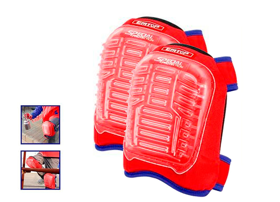 EMTOP EKPT0201 Rodillera Protectora Con Acolchado (Juego 2 Unidades) - Reymotor