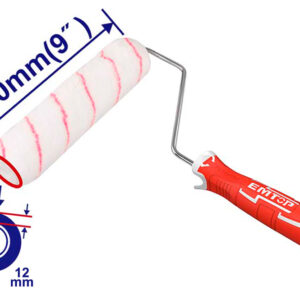 EMTOP ECBH042301 Rodillo Pintura Con Mango (230mm - 12mm - Superficies Lisas) - Reymotor